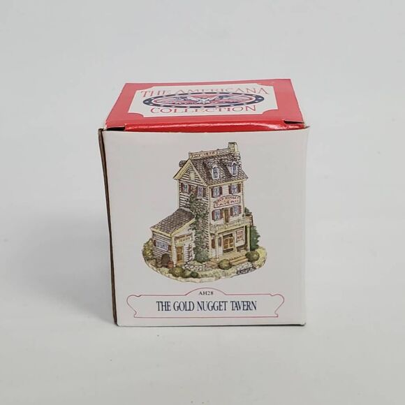 Liberty Falls Gold Nugget Tavern AH28 Figurine w/ Box - Picture 3 of 3